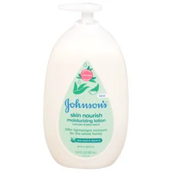 Johnson's Skin Nourish Moisturizing Baby Body Lotion, 16.9 fl. oz