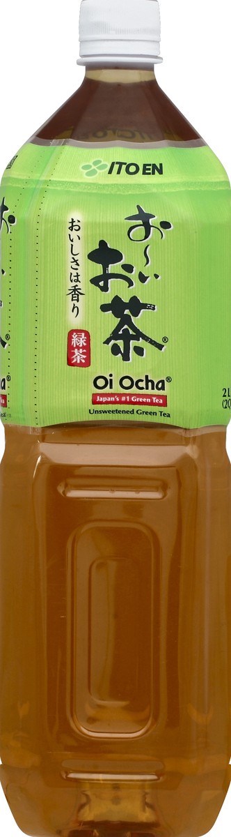 slide 2 of 4, Ito En Oi Ocha Green Tea Unsweetened- 2 liter, 67.6 fl oz