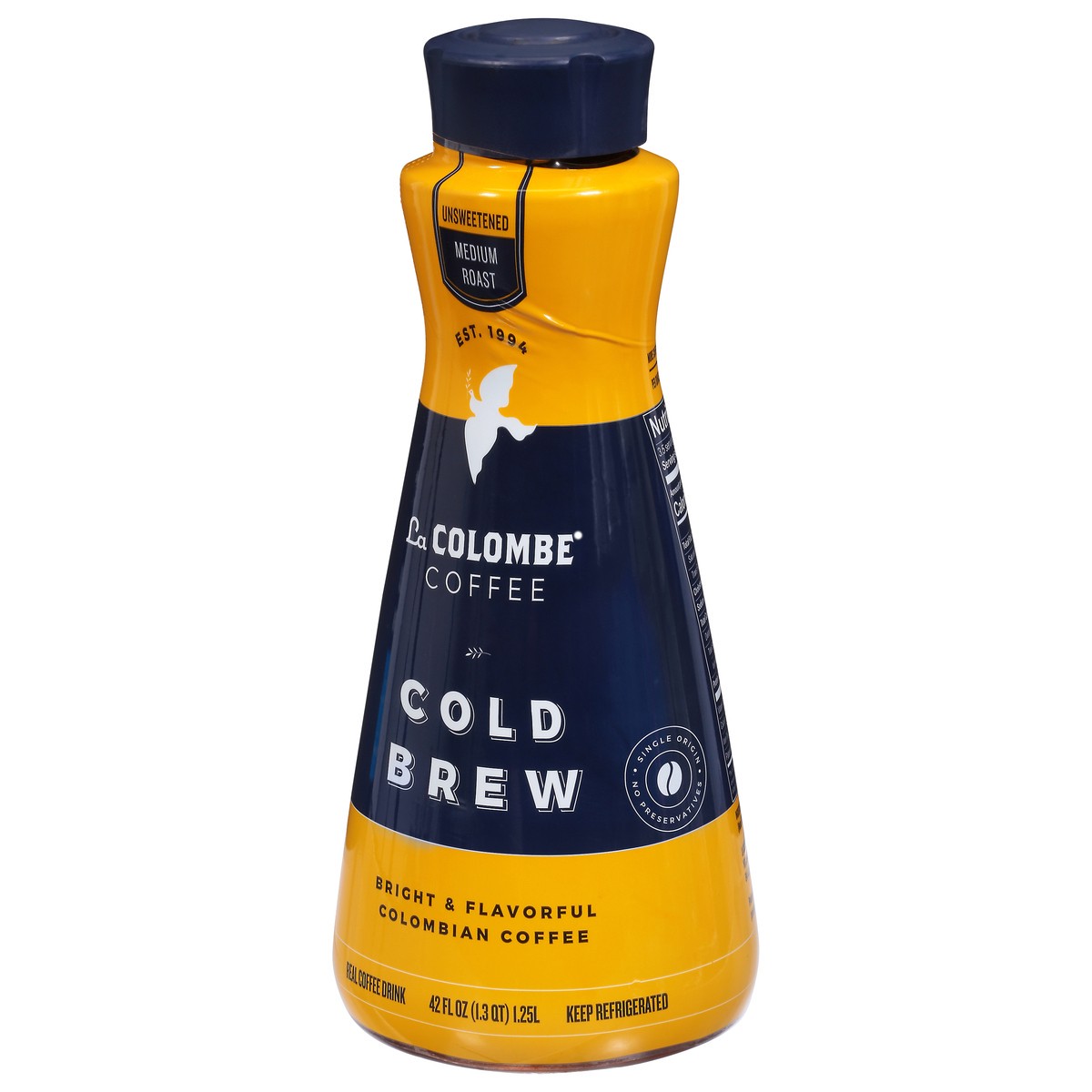 slide 4 of 9, La Colombe Light Roast Pure Black Unsweetened Cold Brew 42 fl oz, 42 oz