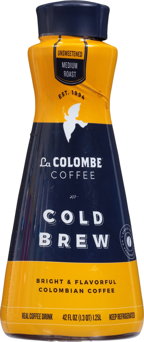 slide 6 of 9, La Colombe Cold Brew Unsweetened Light Roast, 42 oz