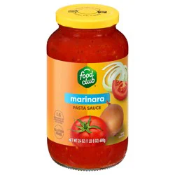 Food Club Marinara Pasta Sauce 24 oz