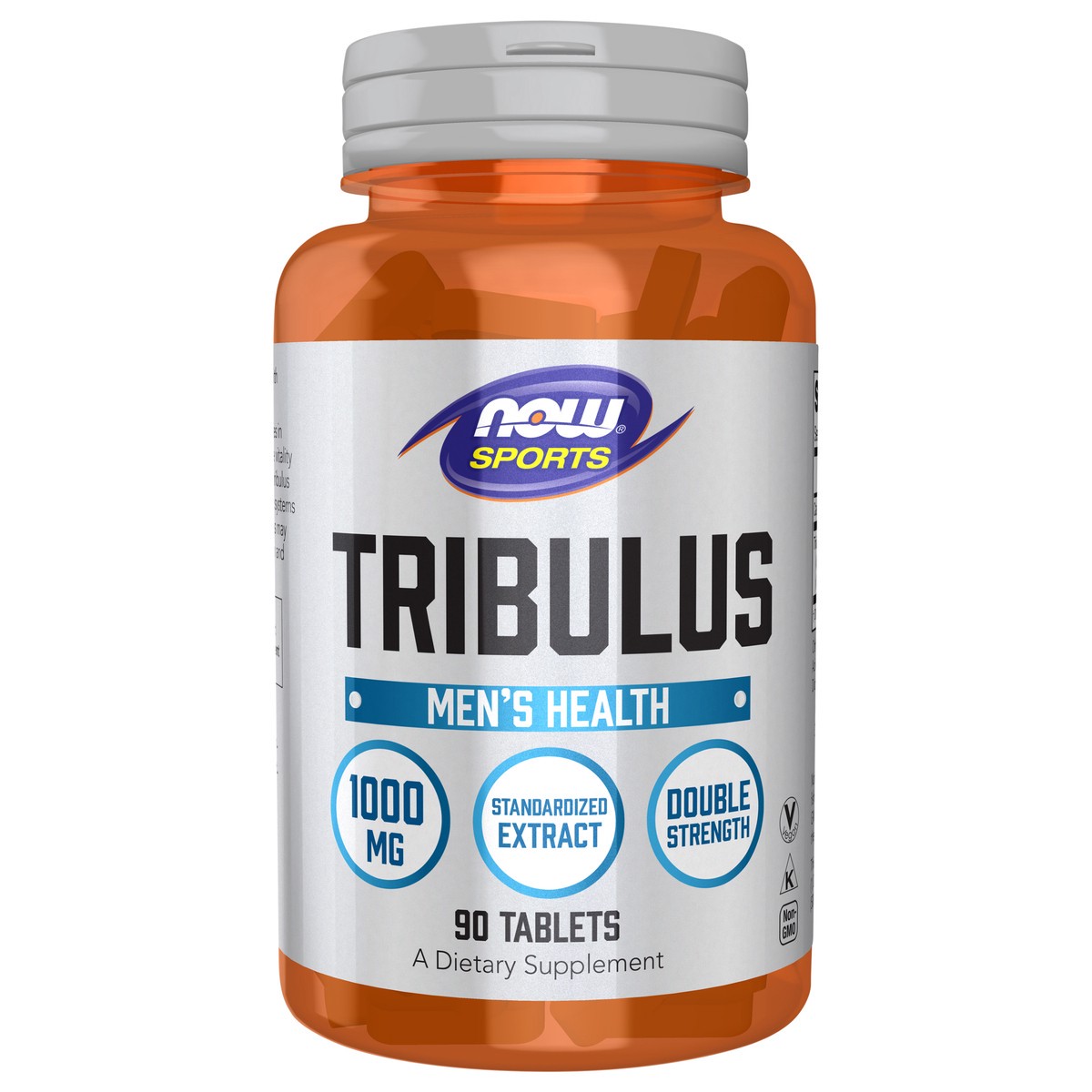 slide 1 of 5, NOW Tribulus 1,000mg - 90 Tablets, 1 ct