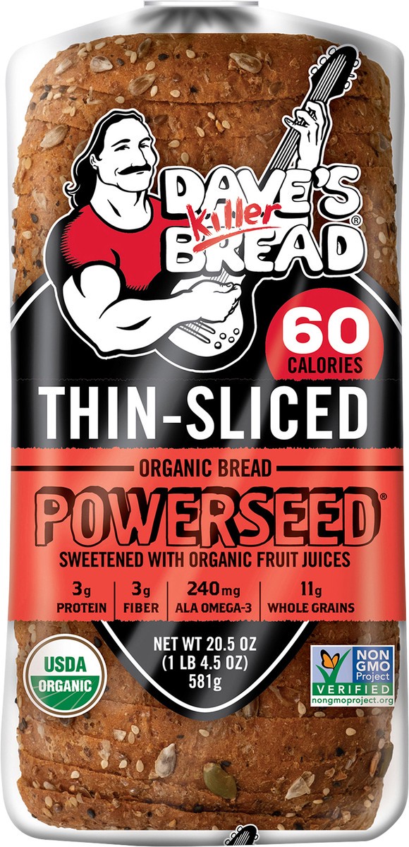 slide 7 of 8, Dave's Killer Bread Bread, 20.5 oz