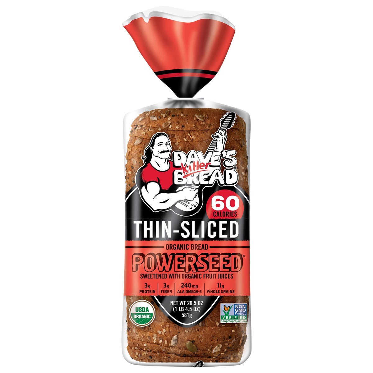 slide 1 of 8, Dave's Killer Bread Bread, 20.5 oz