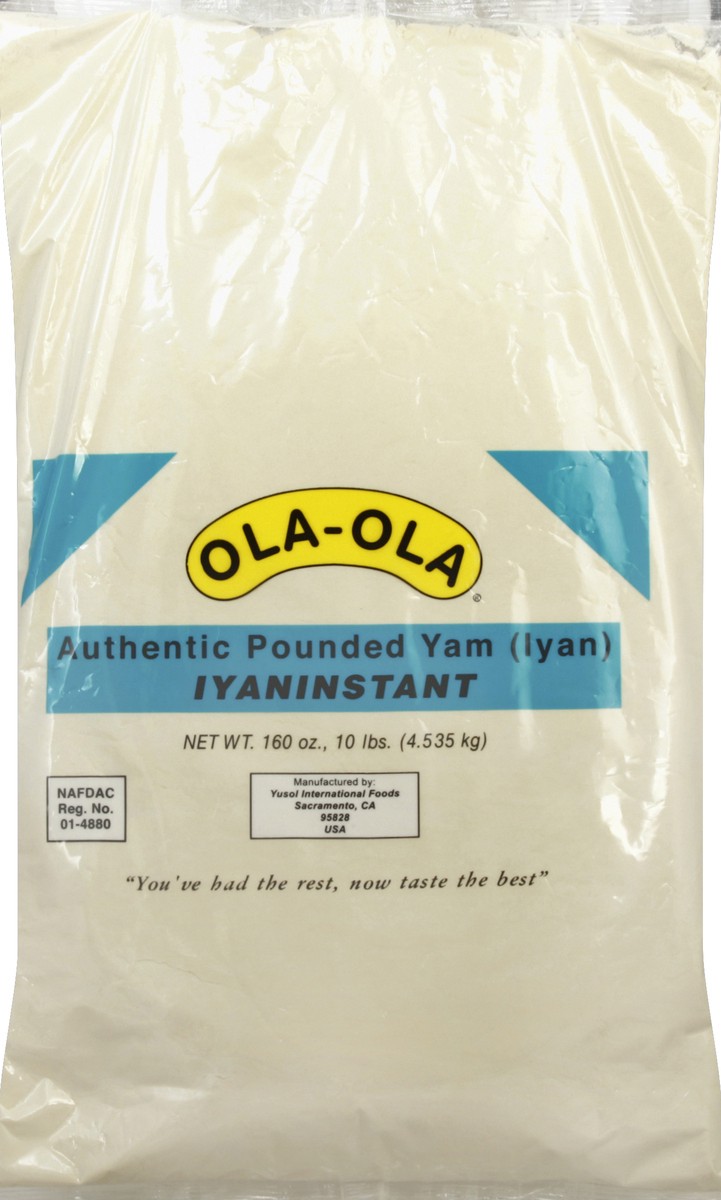 slide 5 of 6, Ola-Ola Authentic Pounded Yam, 5 lb