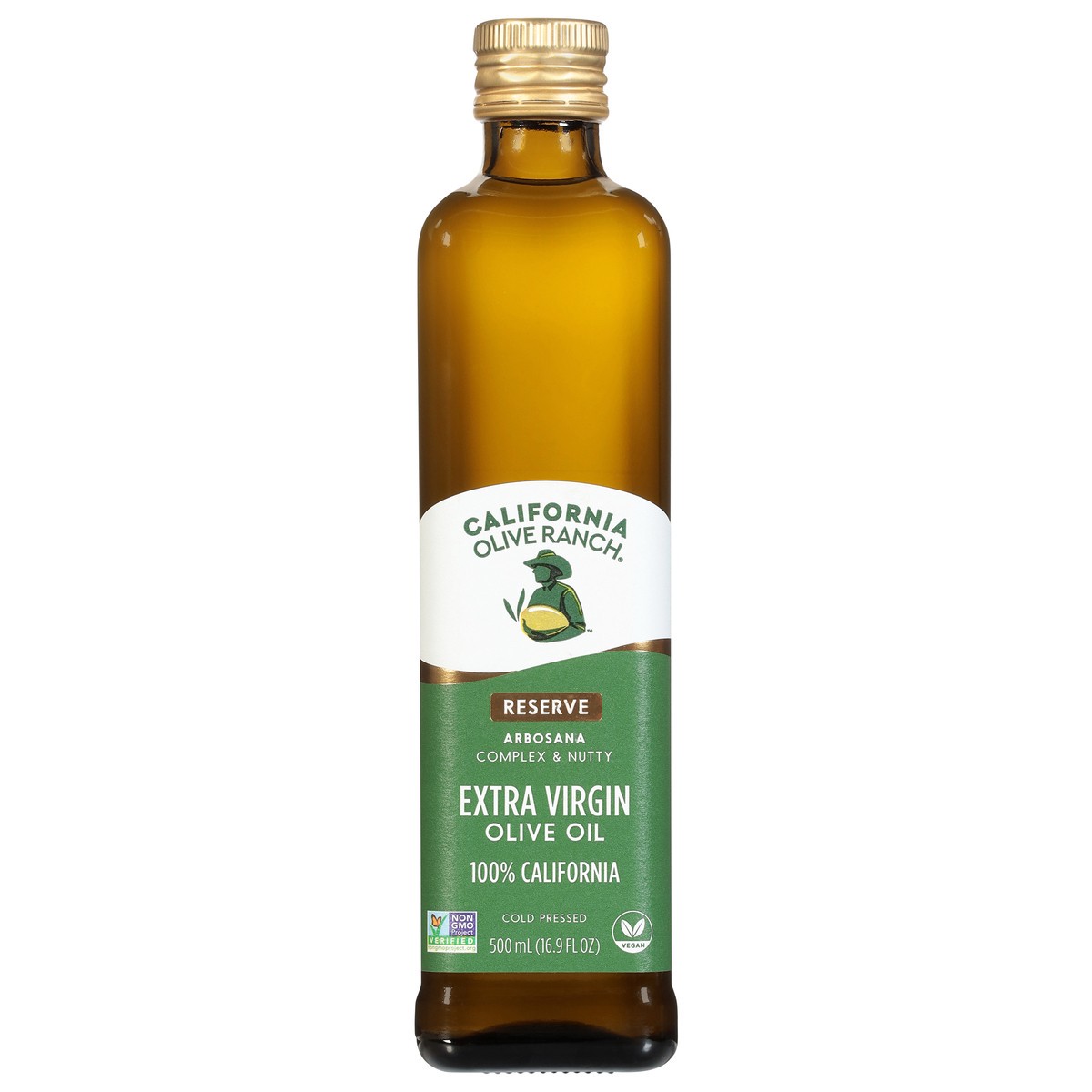 slide 1 of 21, California Olive Ranch Arbosana Complex & Nutty Extra Virgin Olive Oil 16.9 Fl. Oz. Bottle, 16.9 fl oz