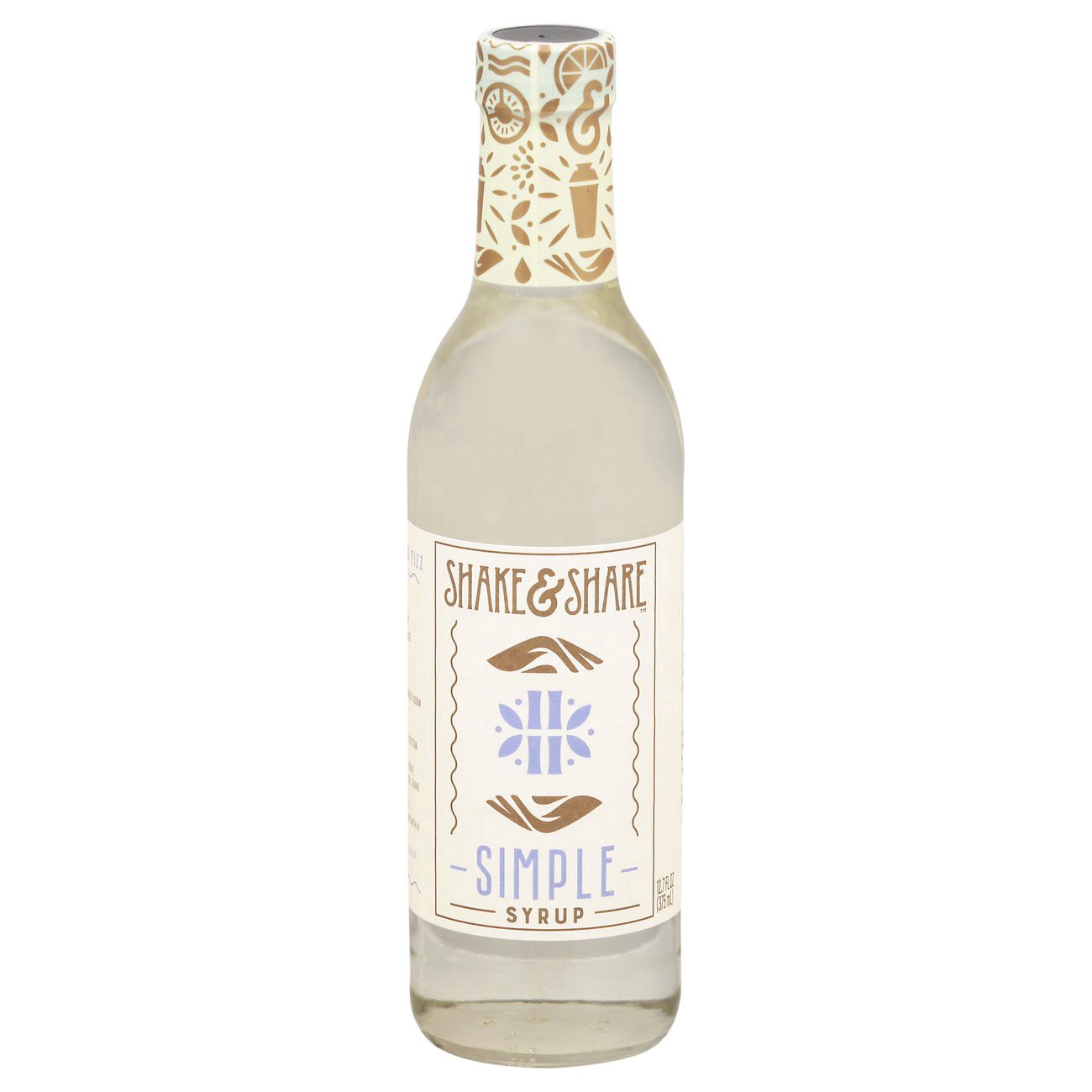slide 1 of 1, Shake & Share Simple Syrup 12.7 fl oz, 12.7 oz