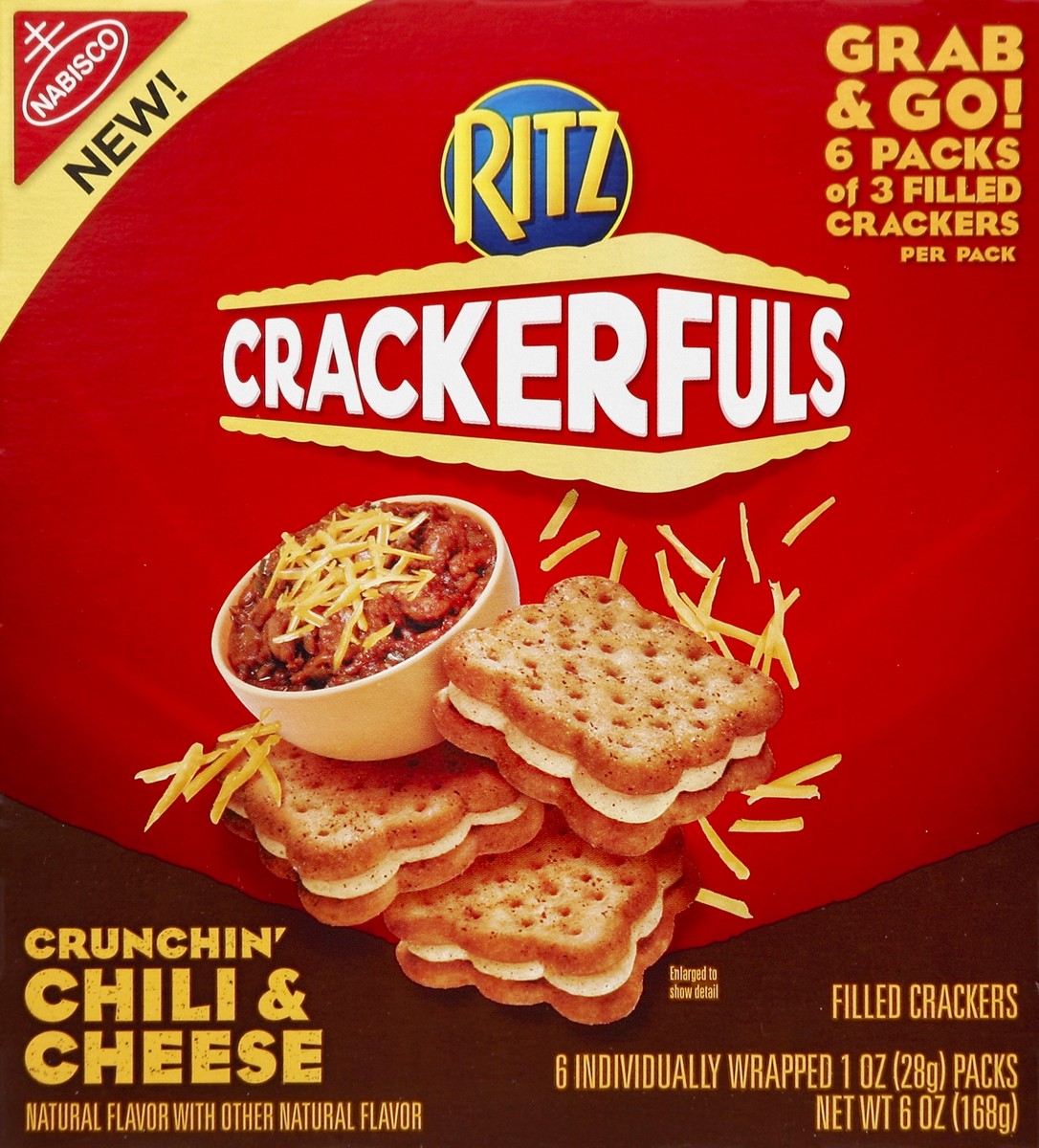 slide 4 of 5, Ritz Filled Crackers 6 ea, 6 ct