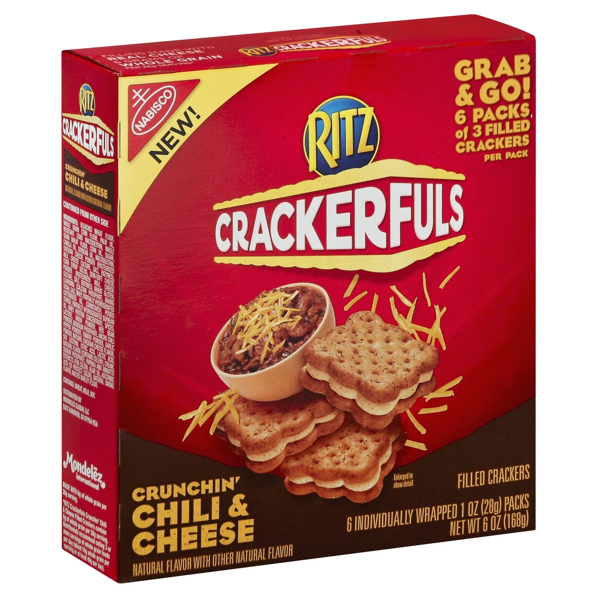 slide 5 of 5, Ritz Filled Crackers 6 ea, 6 ct