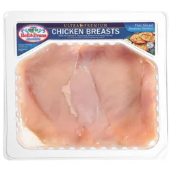 Bell & Evans Thin Sliced Boneless, Skinless Chicken Breasts