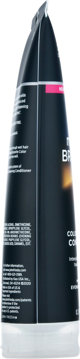 slide 6 of 10, John Frieda Brilliant Brunette Visibly Deeper Colour Deepening Conditioner, 8.3 fl oz