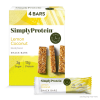 slide 13 of 25, Simply Protein Lemon Coconut Crispy Snack Bars, 4 Pack, 4 ct