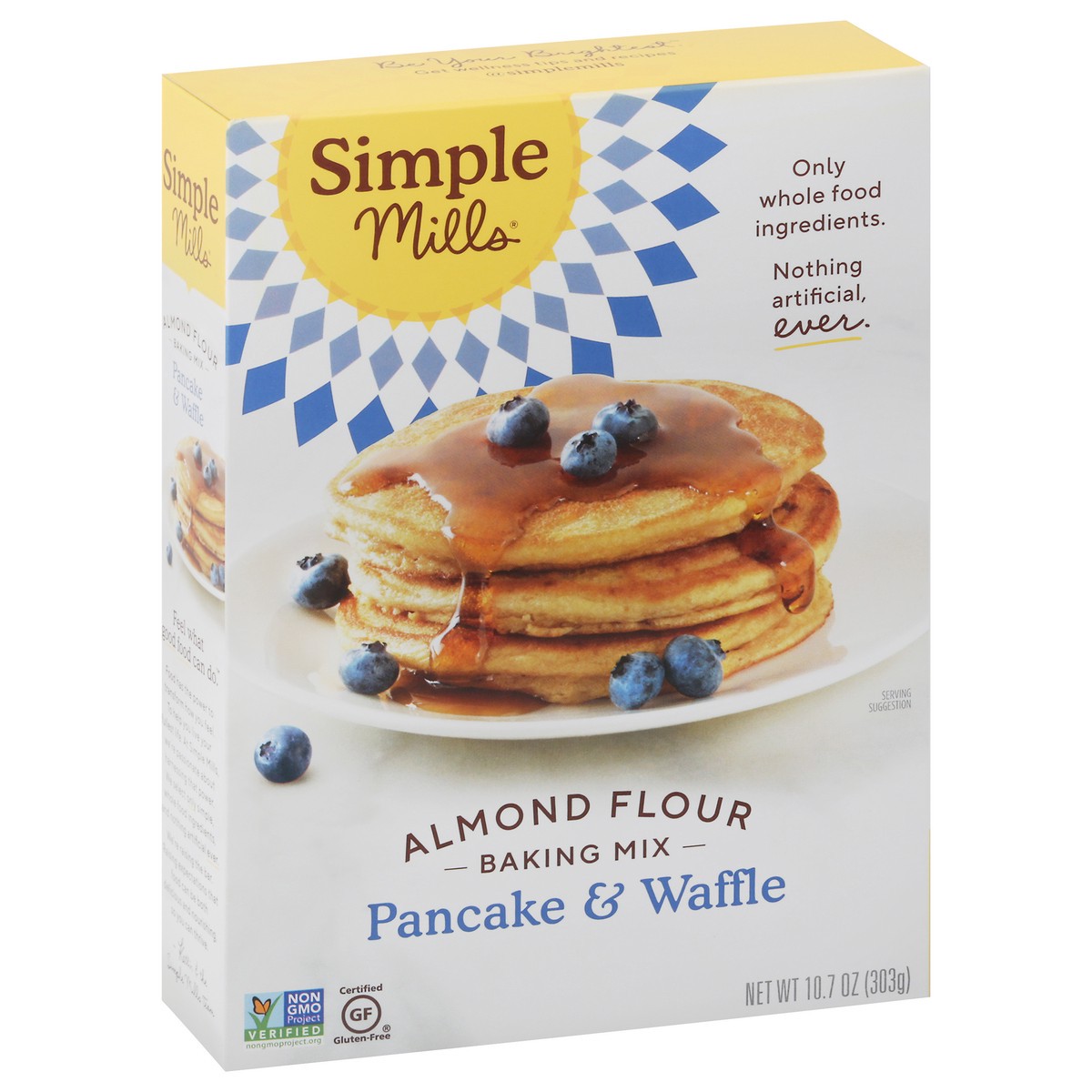 slide 13 of 14, Simple Mills Almond Flour Original Pancake & Waffle 10.7 oz, 10.7 oz