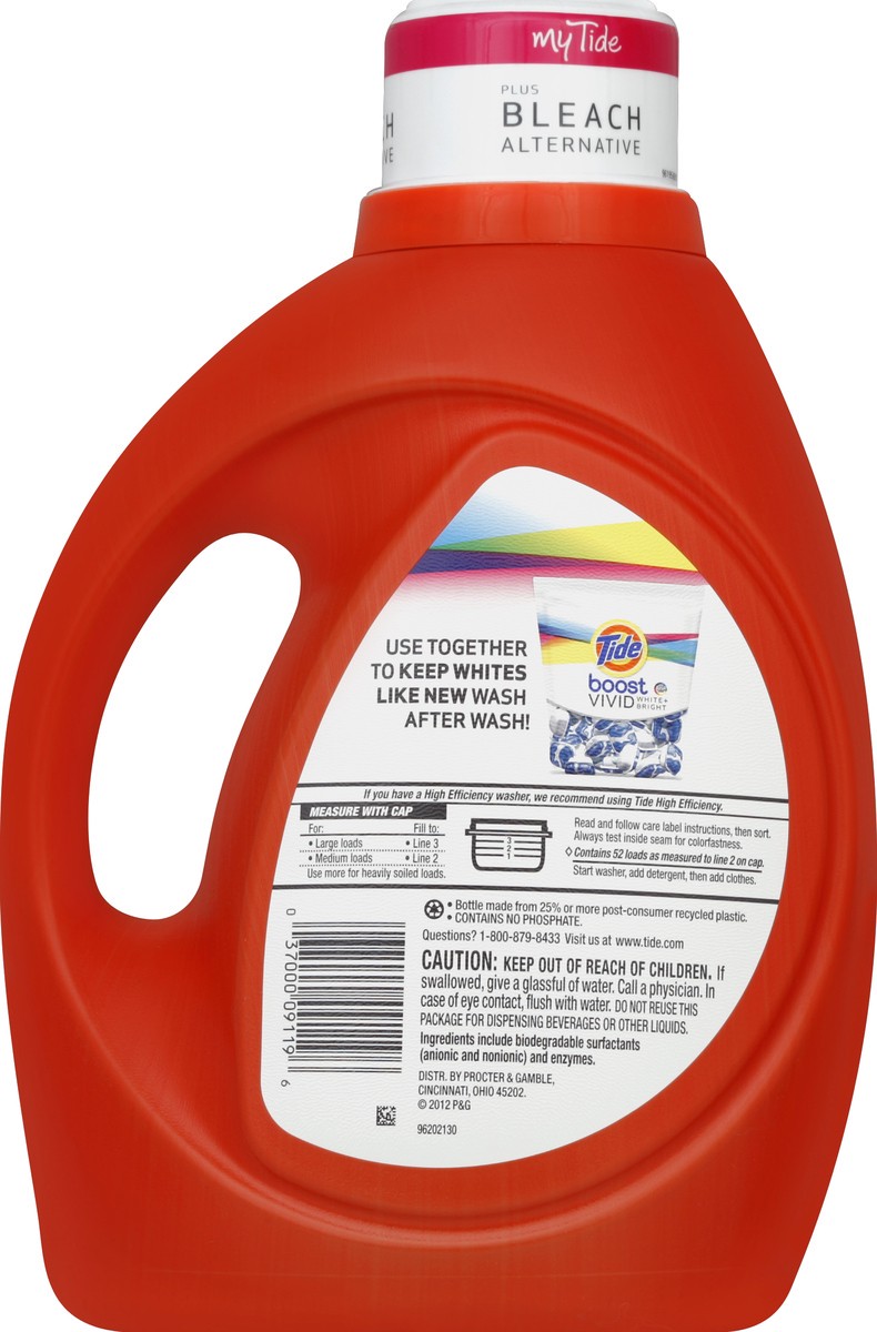 slide 2 of 3, Tide Detergent 100 oz, 100 oz