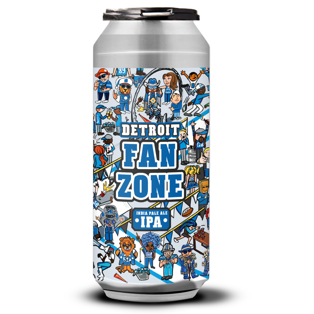 slide 4 of 5, Ellicottville Brewing Fan Zone Game Day Ipa, 64 fl oz