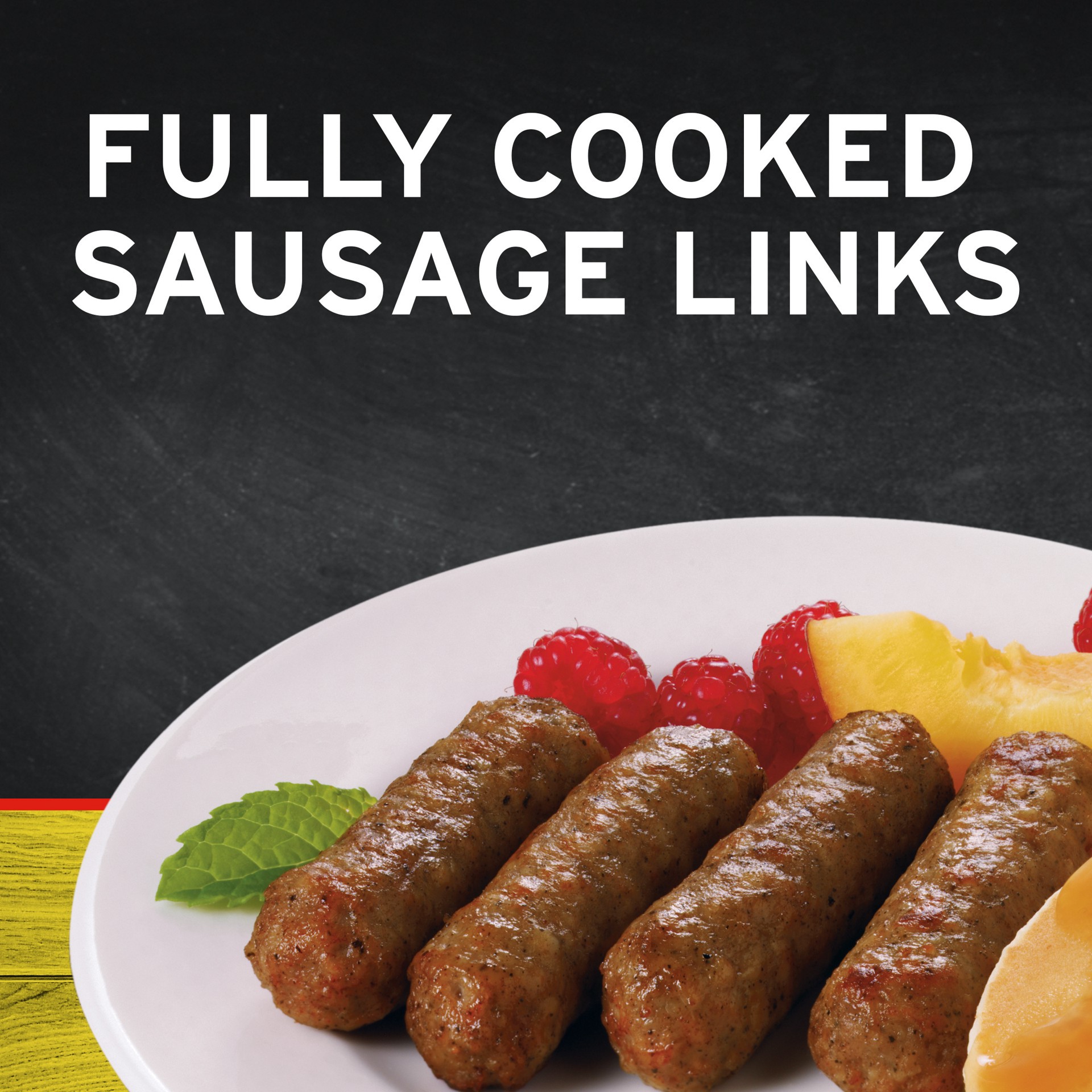 slide 3 of 5, Banquet Brown ‘N Serve Original Fully Cooked Sausage Links, Frozen Meat, 10 Count, 6.4 OZ, 6.4 oz