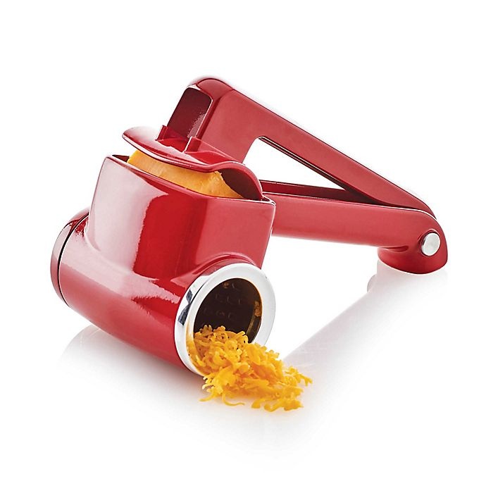 slide 1 of 2, KitchenAid No-Mess No-Stress Rotary Grater - Red, 1 ct