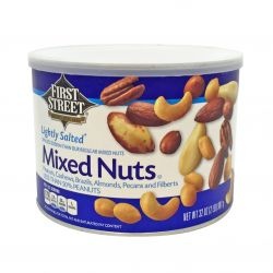 slide 1 of 1, First Street Low Salt Mixed Nuts, 32 oz