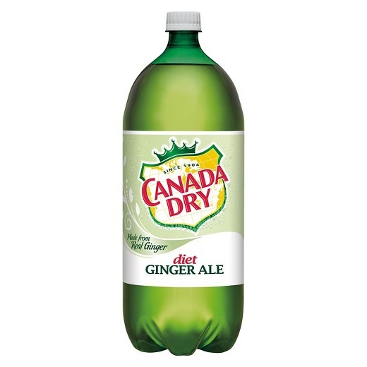 slide 1 of 1, Canada Dry Diet Ginger Ale, 2 liter