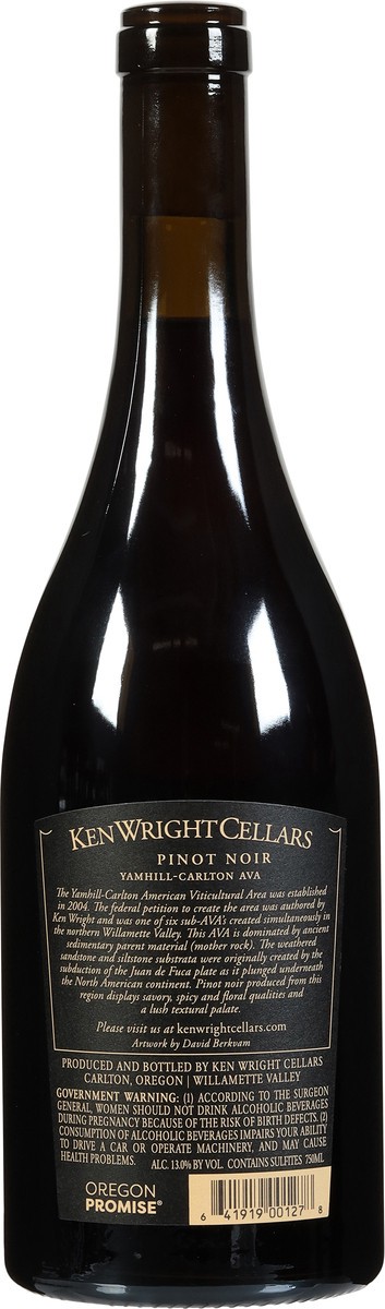 slide 3 of 12, Ken Wright Cellars Yamhill-Carlton Ava Pinot Noir 750 ml, 750 ml