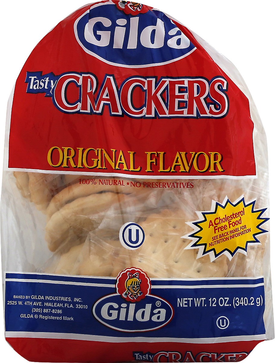 slide 7 of 8, Gilda Original Flavor Crackers, 12 oz