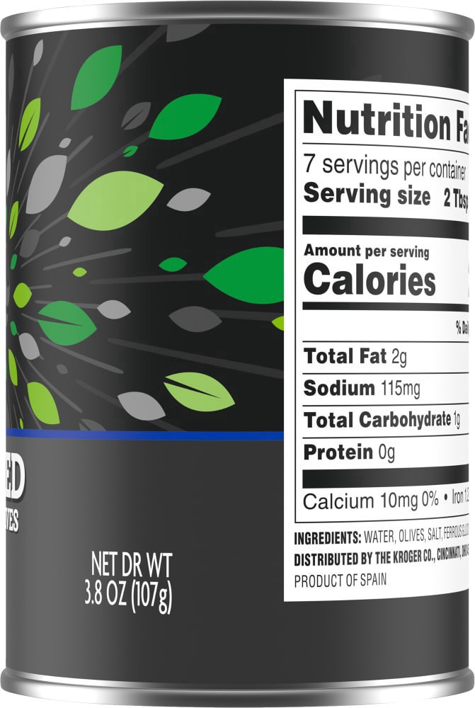 slide 2 of 4, Kroger Sliced Ripe Olives - 3.8 oz, 3.8 oz
