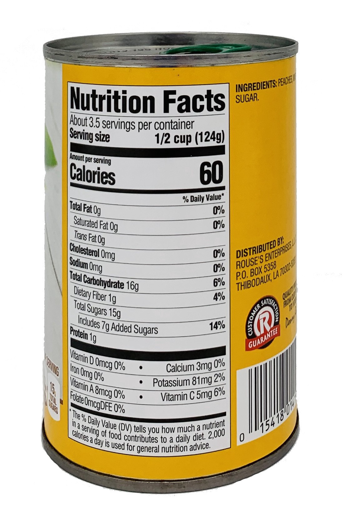 slide 2 of 2, Rouses Markets In Extra Lite Syrup Slices Peaches 15 oz, 15 oz