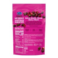 slide 5 of 5, Ocean Spray HERSHEY''S Dark Chocolate Dipped Cranberry Bites With Cherry Flavor, Chocolate Covered Dried Cranberries, 5 Oz Pouch, 5 oz
