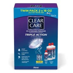 Clear Care Lens Solution Twin Pack