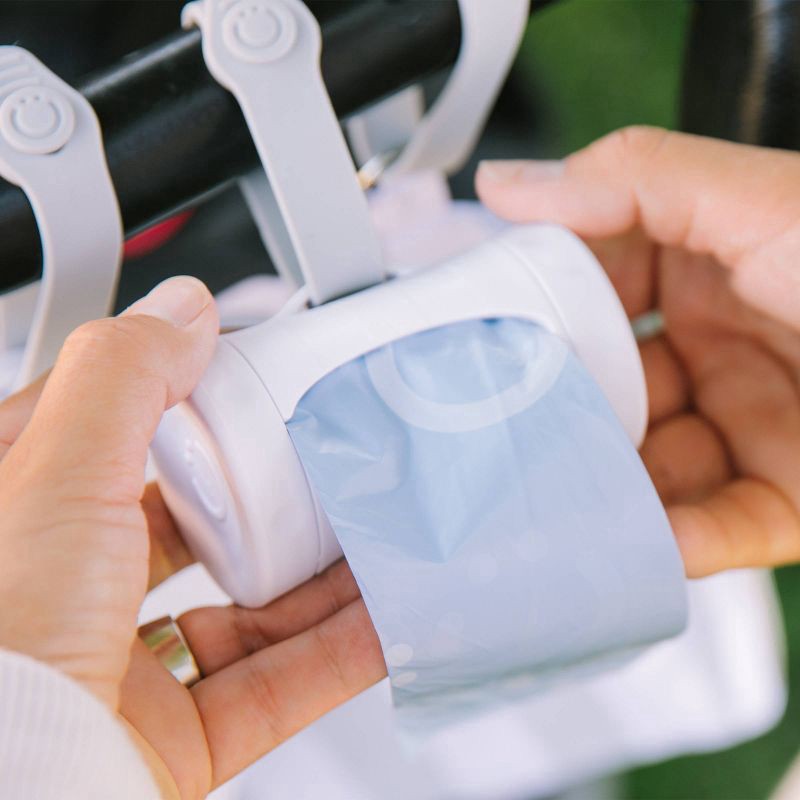 slide 3 of 5, Ubbi On The Go Bag Dispenser - Gray, 1 ct