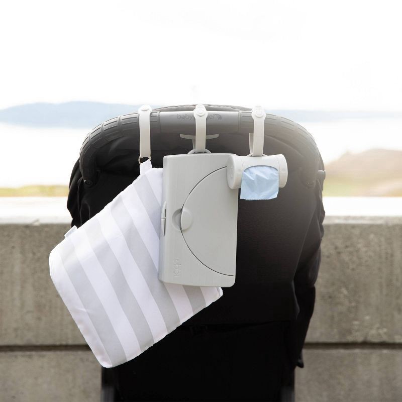 slide 4 of 5, Ubbi On The Go Bag Dispenser - Gray, 1 ct