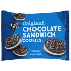 First Street Sandwich Creme Cookies