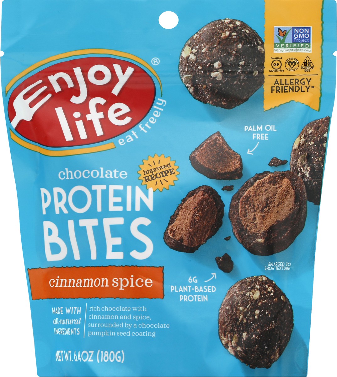 slide 7 of 11, Enjoy Life Cinnamon Spice Protein Bites, 0.40 lb