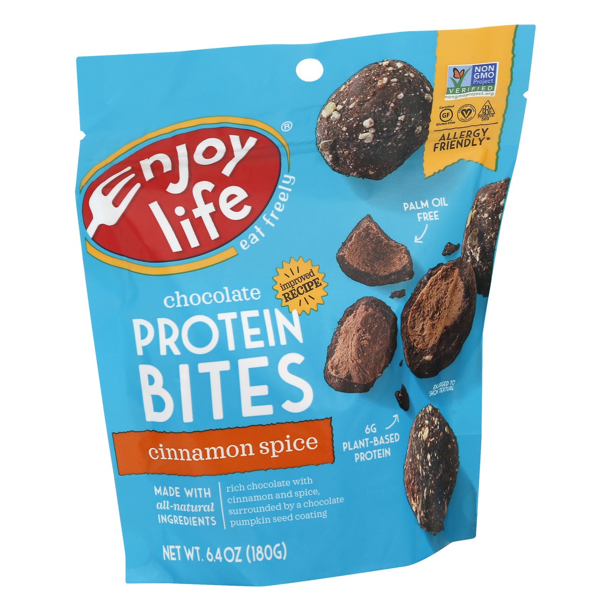 slide 10 of 11, Enjoy Life Cinnamon Spice Protein Bites, 0.40 lb