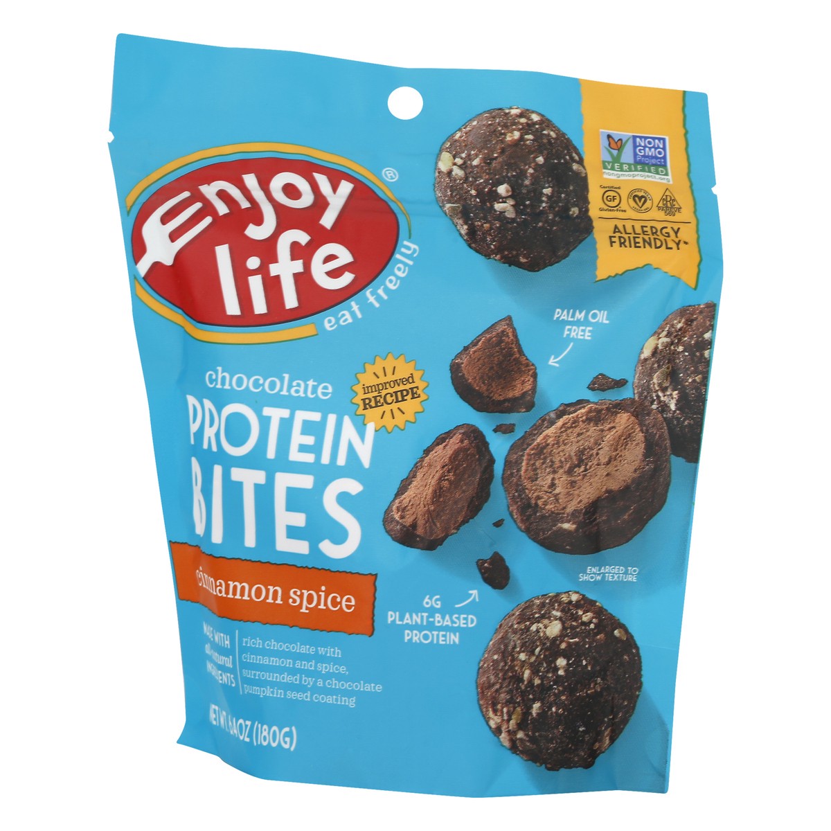 slide 1 of 11, Enjoy Life Cinnamon Spice Protein Bites, 0.40 lb