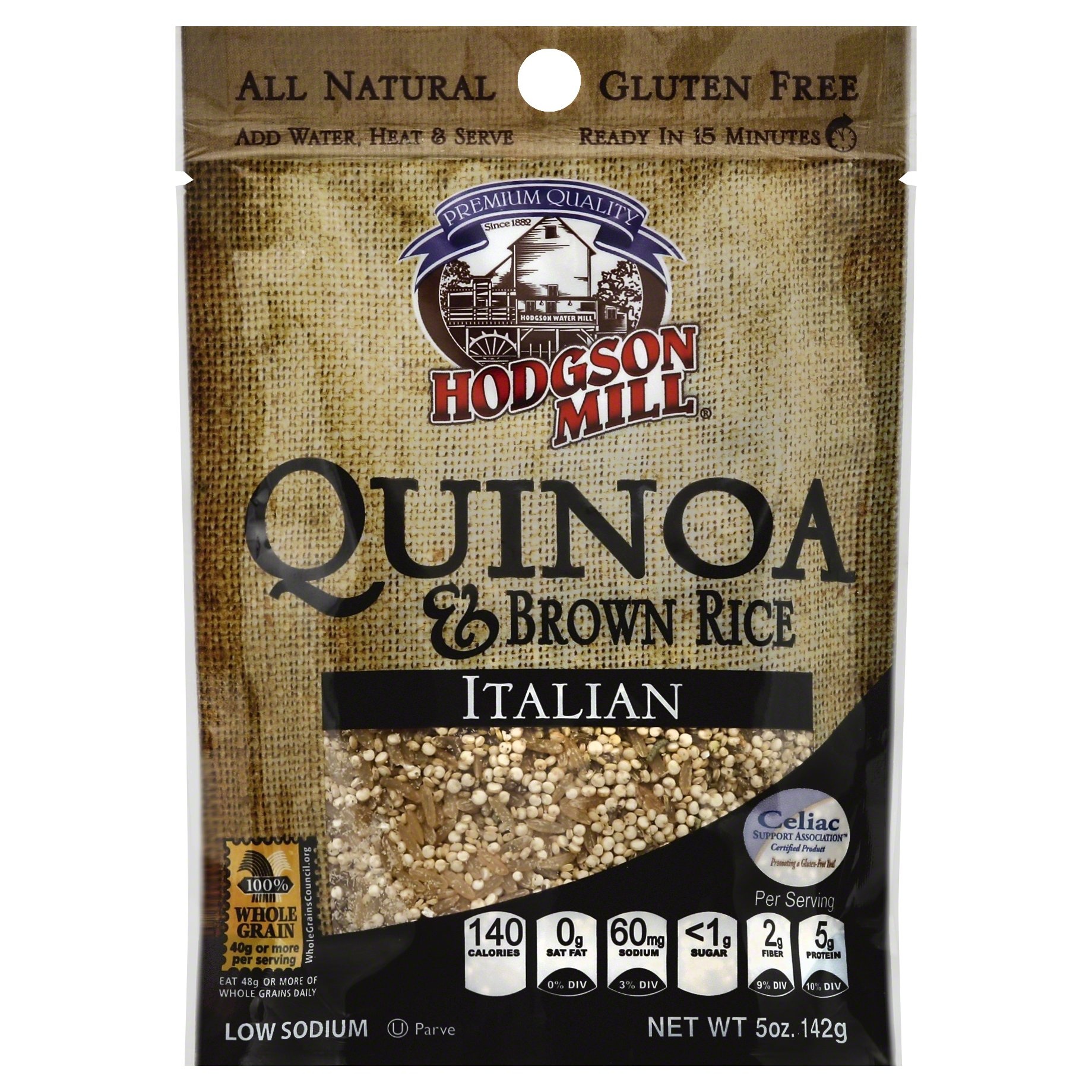 slide 1 of 2, Hodgson Mill Quinoa & Brown Rice 5 oz, 5 oz