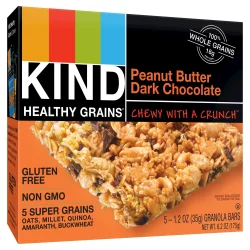 KIND Peanut Butter Dark Chocolate Gluten Free Granola Bars