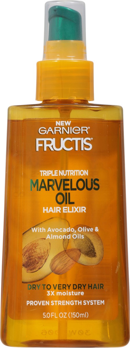 slide 5 of 11, Garnier Marv Oil Hair Elixer, 5.1 oz