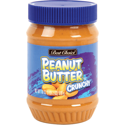 slide 1 of 1, Best Choice Crunchy Peanut Butter, 16 oz