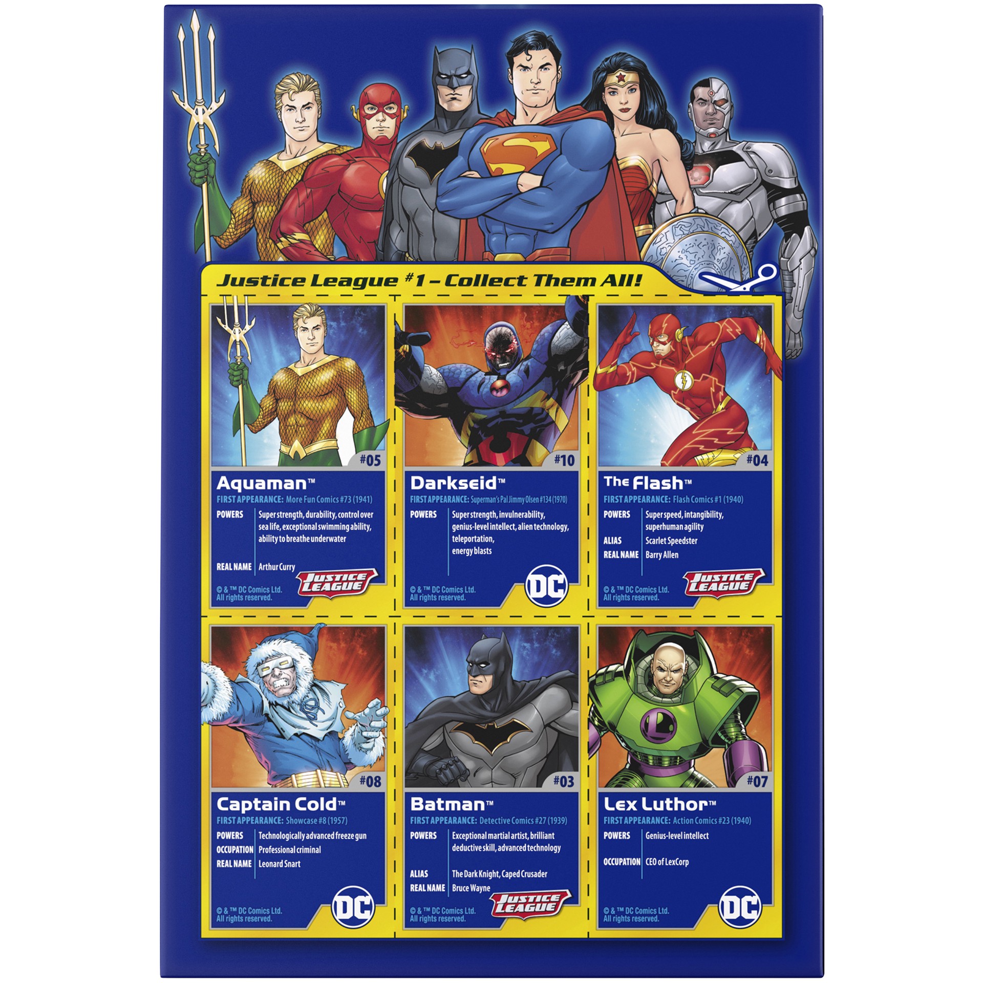 slide 4 of 6, Honey Maid Justice League Graham Snacks, 1 box (13oz), 0.95 lb