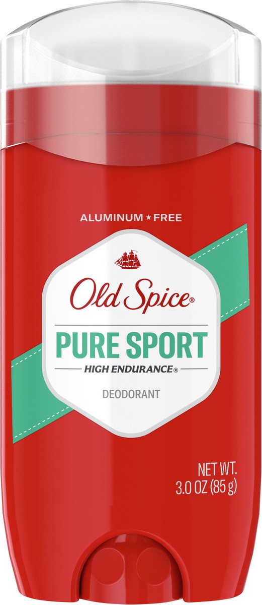 slide 2 of 3, Old Spice High Endurance Deodorant for Men, Aluminum Free, Pure Sport Scent, 3.0 oz, 3 oz