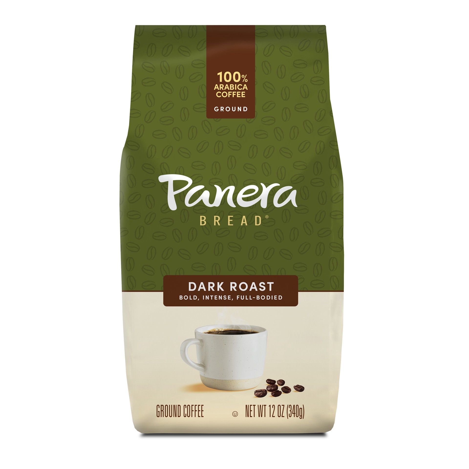 slide 3 of 5, Panera Bread Dark Roast, Ground Coffee, 100% Arabica Coffee, Bagged 12oz., 12 oz