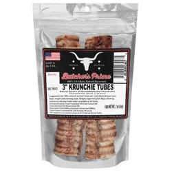 Butcher's Prime Krunchie Tubes 3 Inch Dog Treats - 4 Each