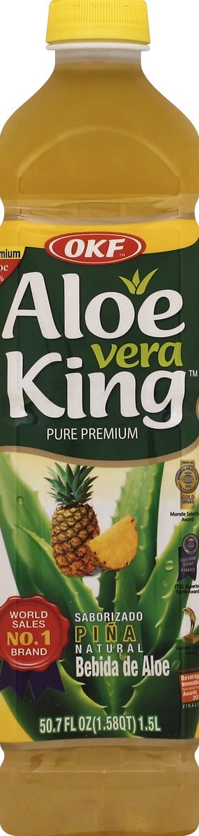 slide 5 of 5, OKF Aloe Drink - 50.7 oz, 50.7 oz