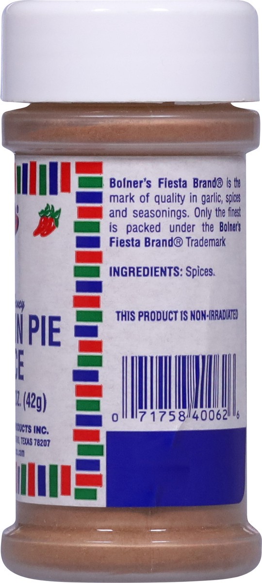 slide 9 of 12, Bolner's Fiesta Brand Extra Fancy Pumpkin Pie Spice 1.5 oz, 1.5 oz