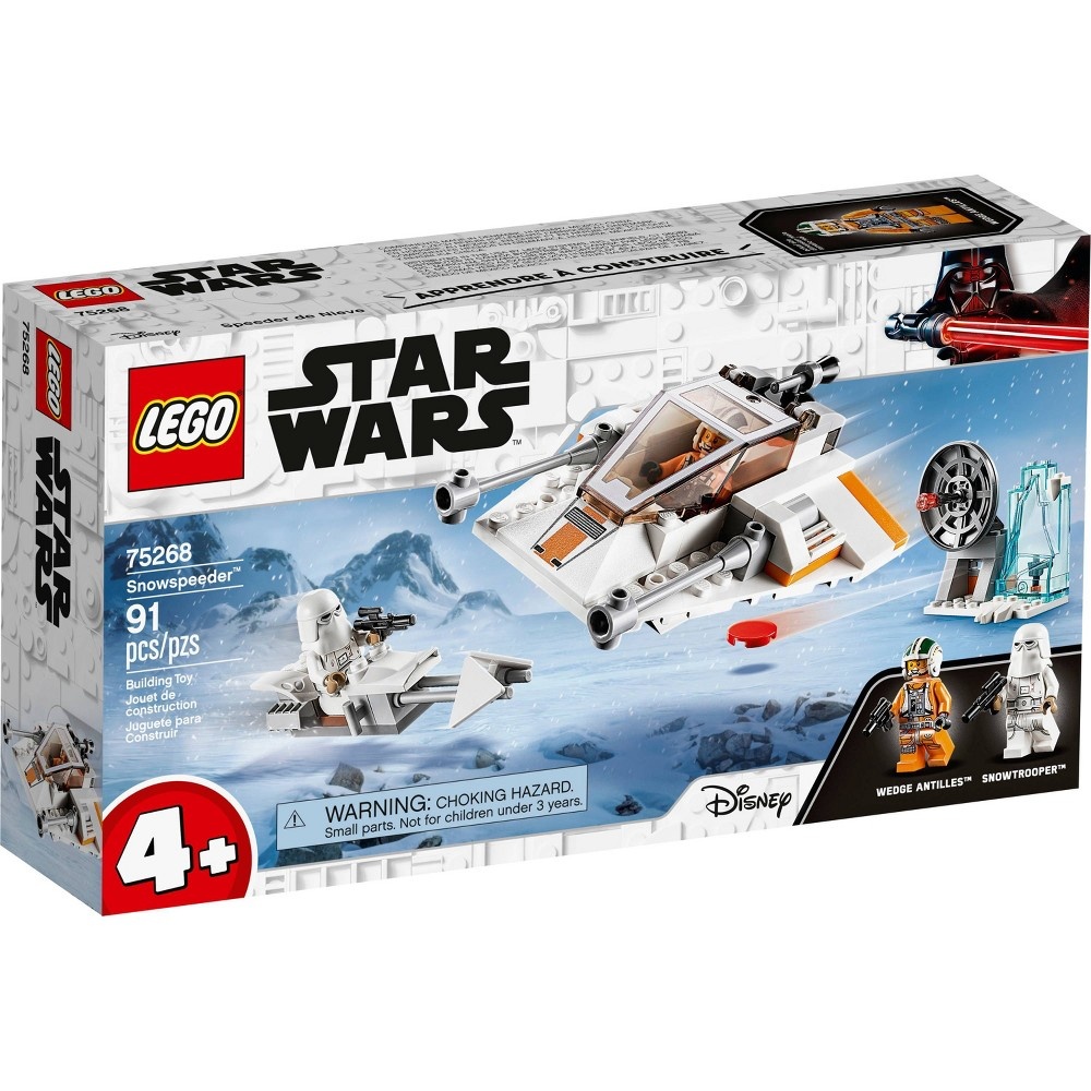 slide 3 of 7, LEGO Star Wars Snowspeeder 75268 Starship Toy Building Kit, 1 ct