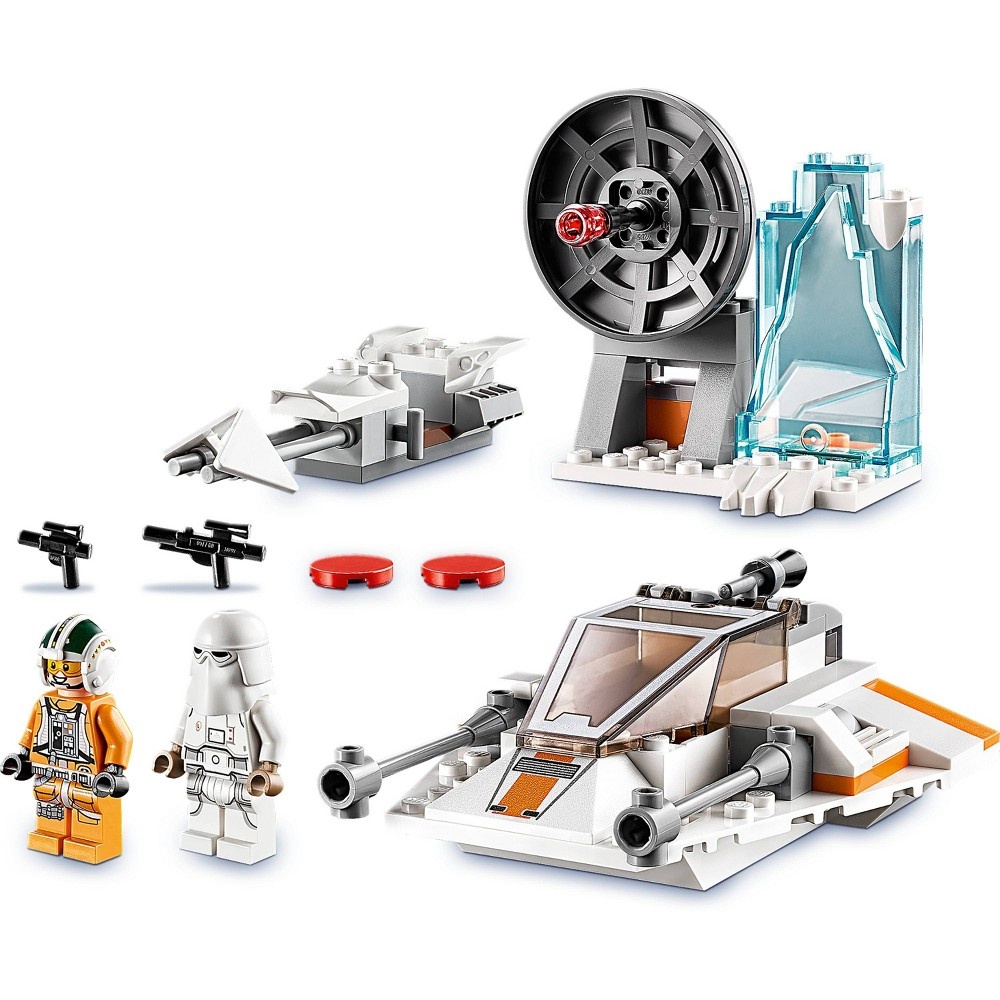 slide 4 of 7, LEGO Star Wars Snowspeeder 75268 Starship Toy Building Kit, 1 ct