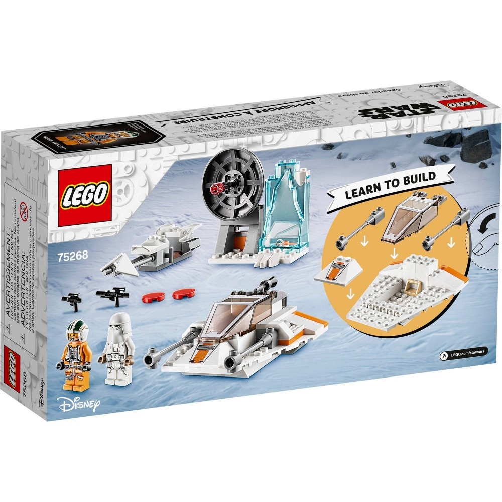 slide 5 of 7, LEGO Star Wars Snowspeeder 75268 Starship Toy Building Kit, 1 ct