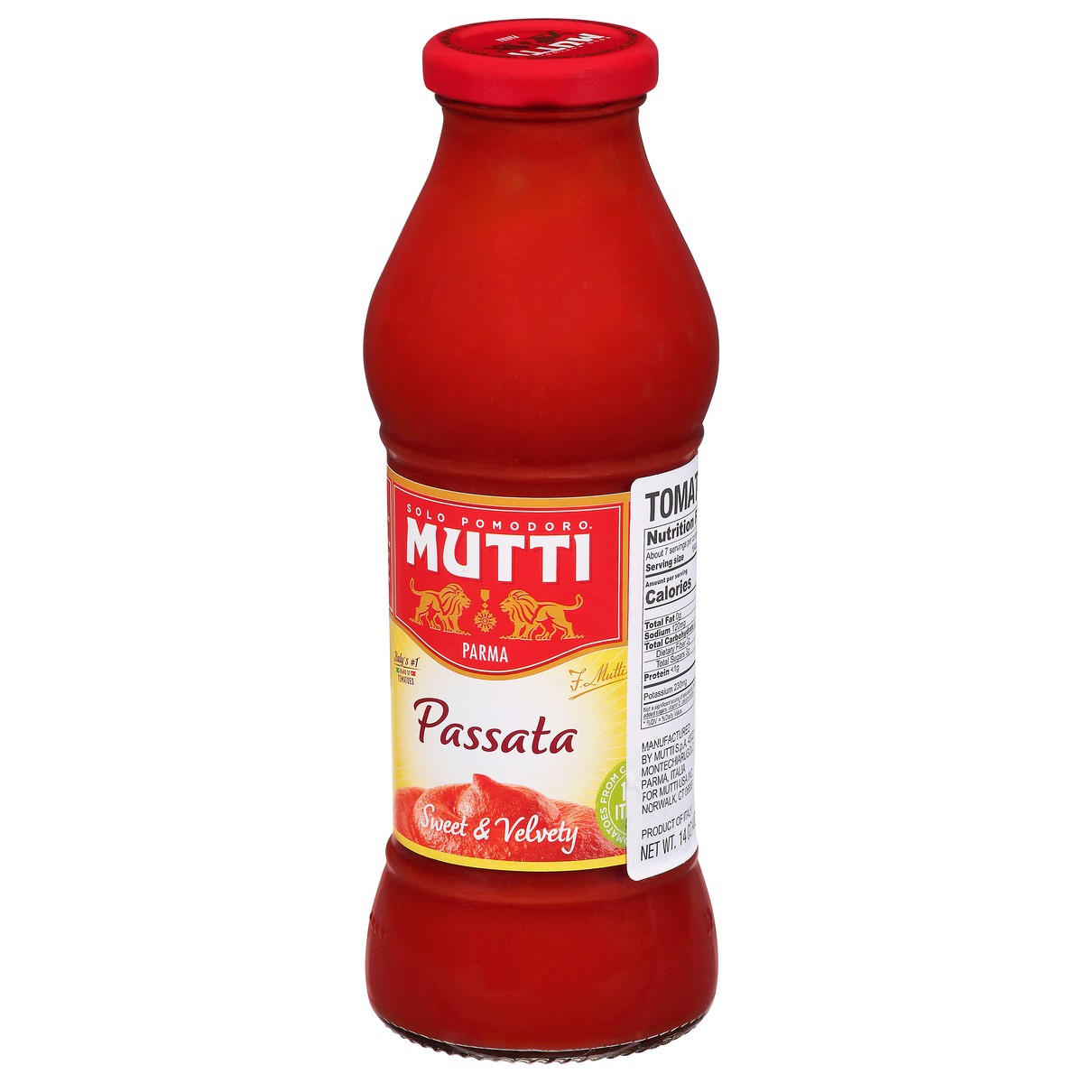 slide 4 of 13, Mutti Sweet & Velvety Passata 14 oz, 14 oz