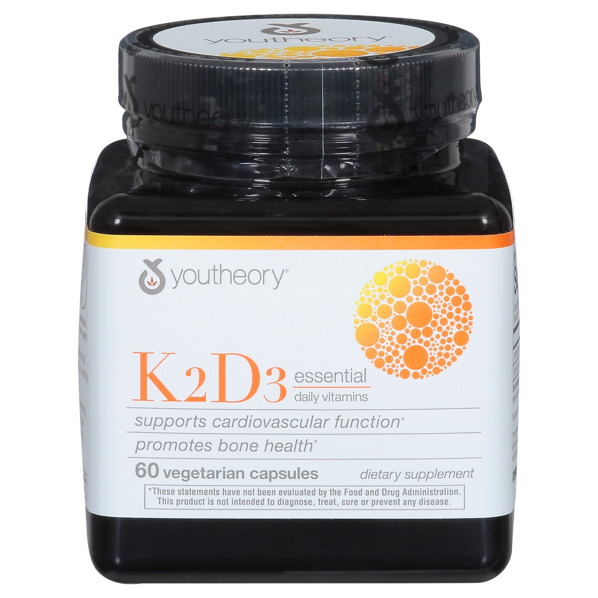 slide 1 of 9, youtheory Vegetarian Capsules K2D3 60 ea, 60 ct